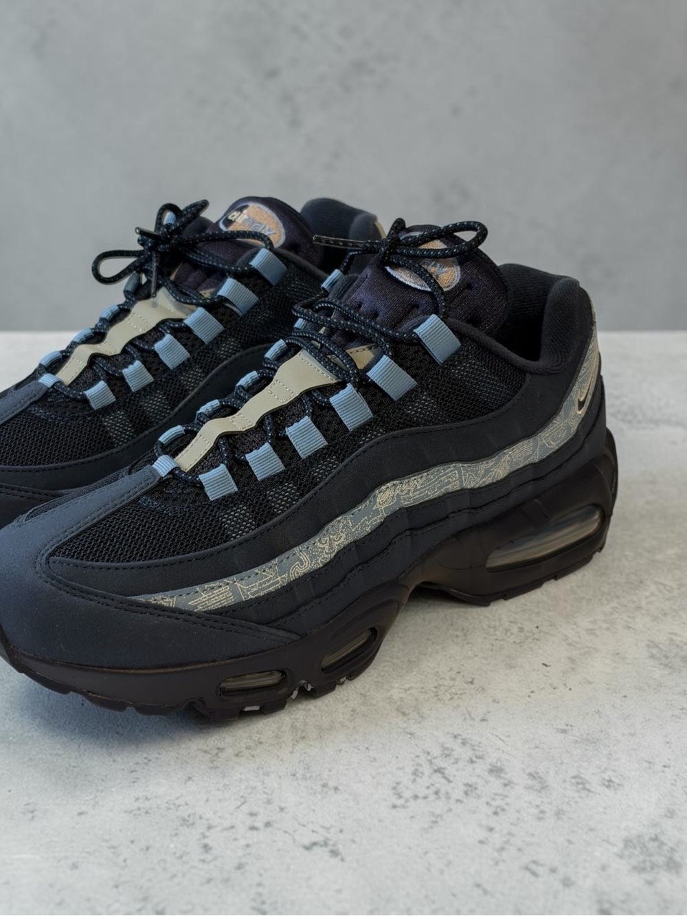 Nike Air Max Big Bubble Obsidian/Work Blue size 9M / 10.5W